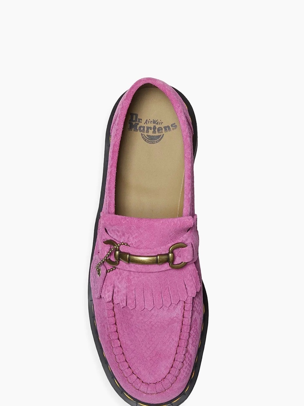 Dr. Martens Suede Adrian Snaffle Loafers with Metal Bit - Picture 7 of 7